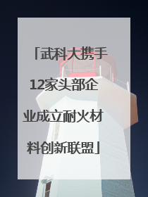 武科大携手12家头部企业成立耐火材料创新联盟